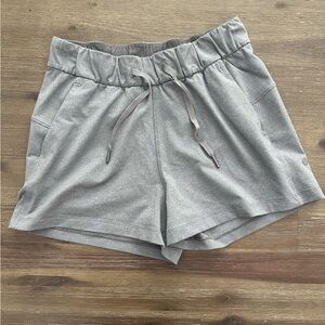 Grey lululemon shorts